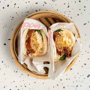Bao bun με πάπια Πεκίνου