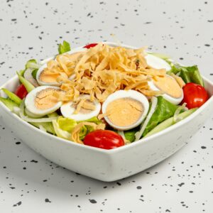 Σατάι won ton σαλάτα